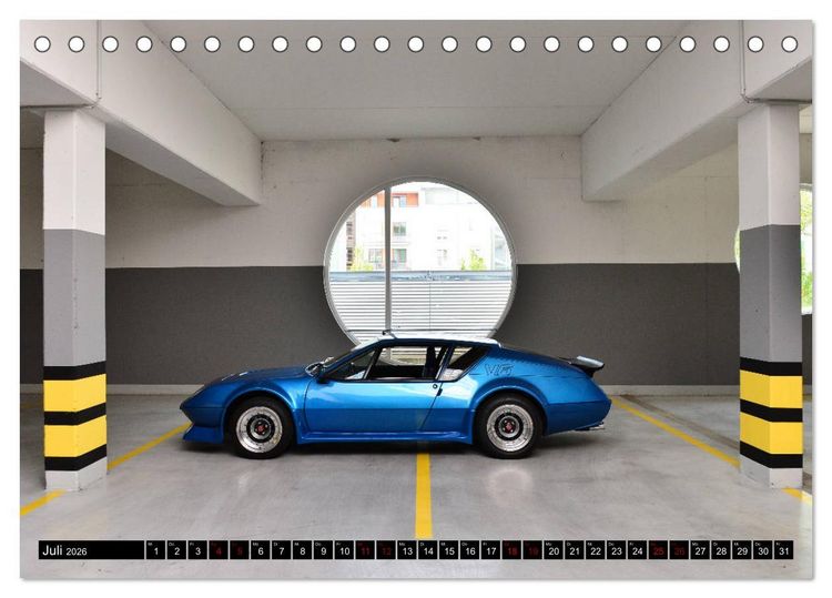 Produktbild: Renault Alpine A310 V6 (Tischkalender 2026 DIN A5 quer), CALVENDO Monatskalender