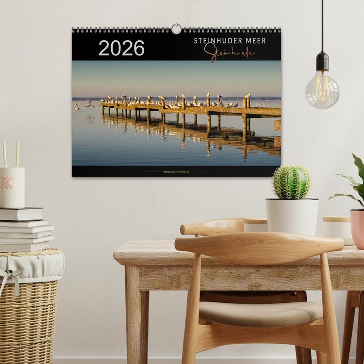 Produktbild: Steinhuder Meer - Steinhude (Wandkalender 2026 DIN A3 quer), CALVENDO Monatskalender