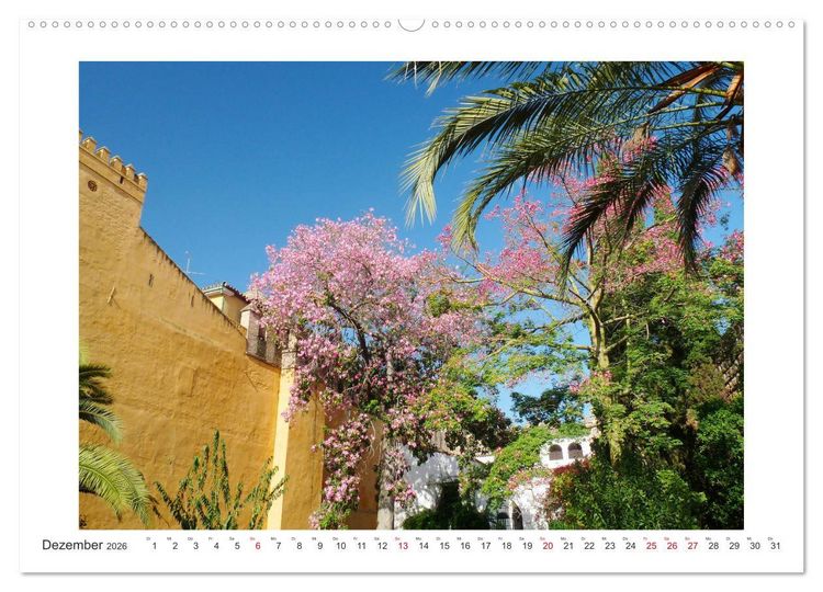 Produktbild: Sevilla Eine Stadt zum Tr&auml;umen (Wandkalender 2026 DIN A2 quer), CALVENDO Monatskalender