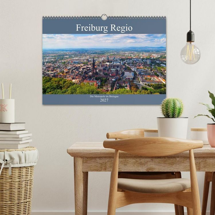 Produktbild: Freiburg Regio (Wandkalender 2027 DIN A3 quer), CALVENDO Monatskalender