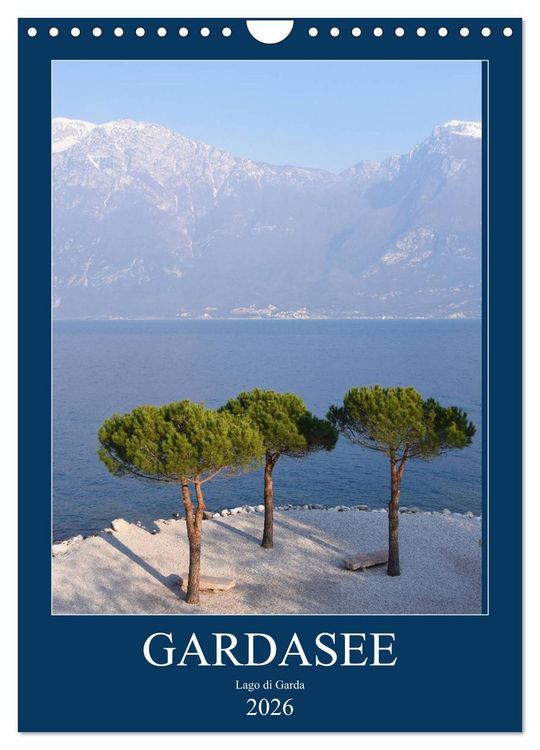 Produktbild: Eine zauberhafte Reise um den Gardasee (Wandkalender 2026 DIN A4 hoch), CALVENDO Monatskalender