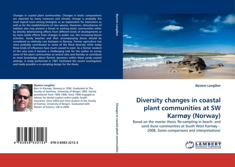 Produktbild: Diversity changes in coastal plant communities at SW Karm&oslash;y (Norway)