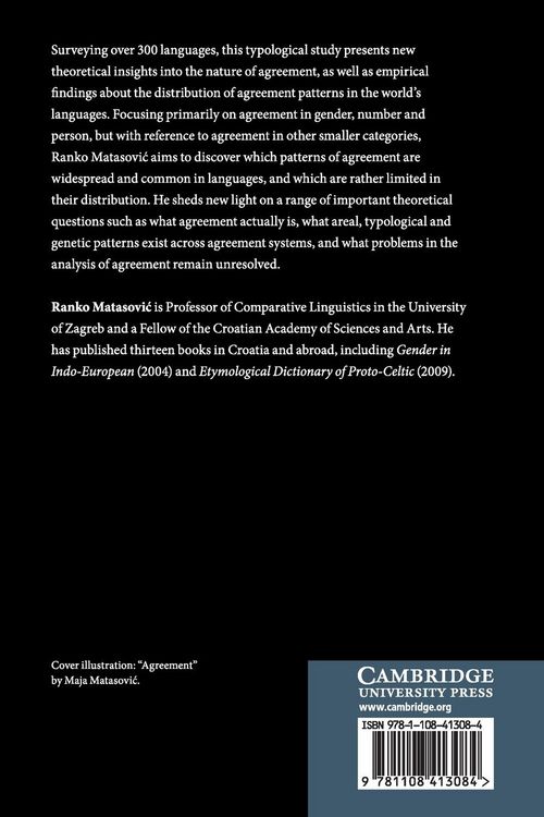 Produktbild: An Areal Typology of Agreement Systems