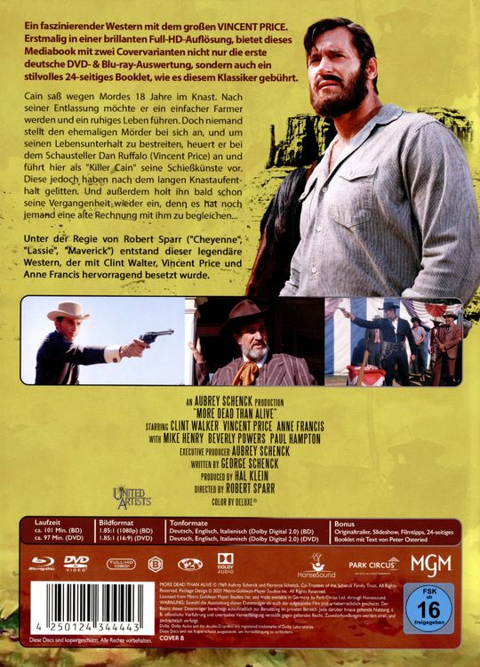 Produktbild: Killer Cain - Limited Mediabook - Cover B (+ DVD) (in HD neu abgetastet)