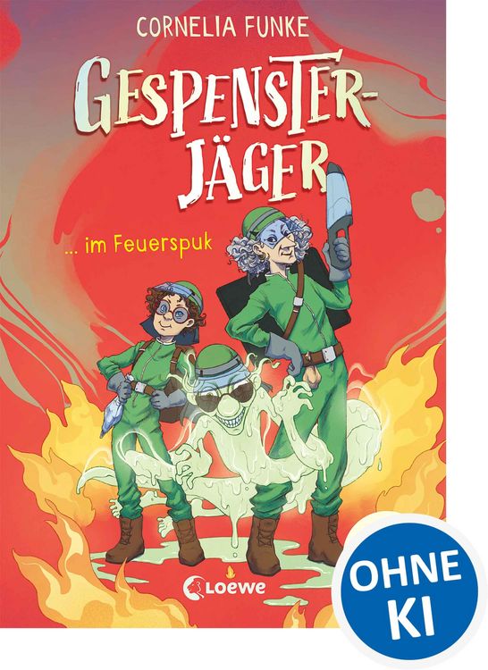 Produktbild: Gespensterj&auml;ger im Feuerspuk (Band 2) - Mit 8 neu illustrierten Farbseiten