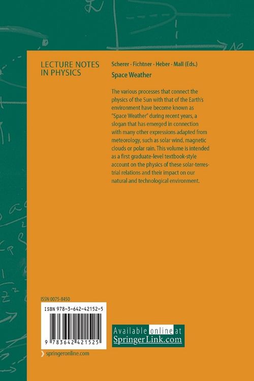 Produktbild: Space Weather
