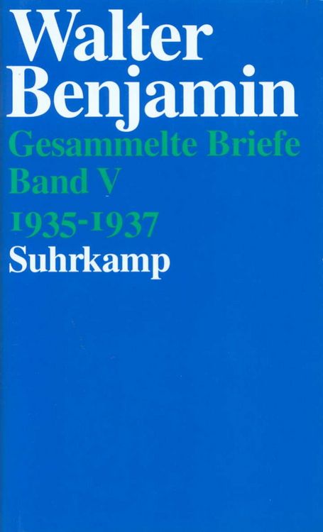 Produktbild: Gesammelte Briefe. 6 B&auml;nde
