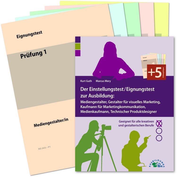Produktbild: Der Einstellungstest/Eignungstest zur Ausbildung: Mediengestalter, Gestalter f&uuml;r