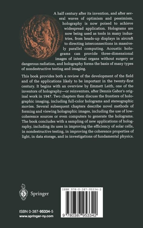 Produktbild: Holography for the New Millennium