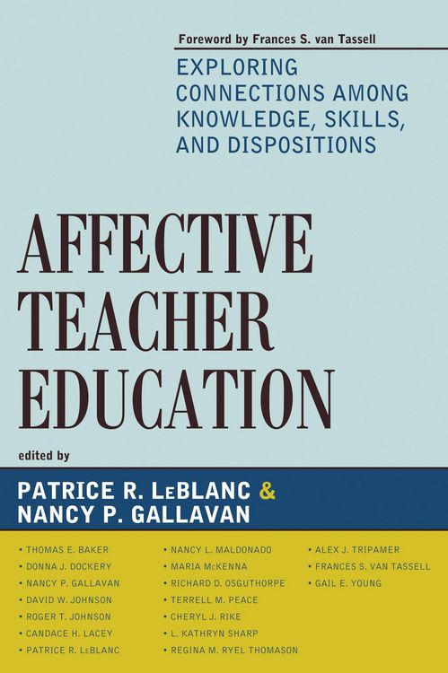 Produktbild: Affective Teacher Education