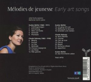 Produktbild: Fuchs, J: Melodies De Jeunesse-Fr&uuml;he Lieder