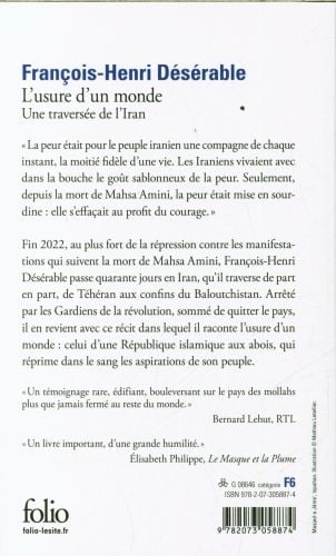 Produktbild: L'usure d'un monde