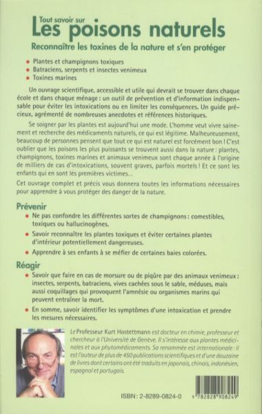 Produktbild: Les poisons naturels