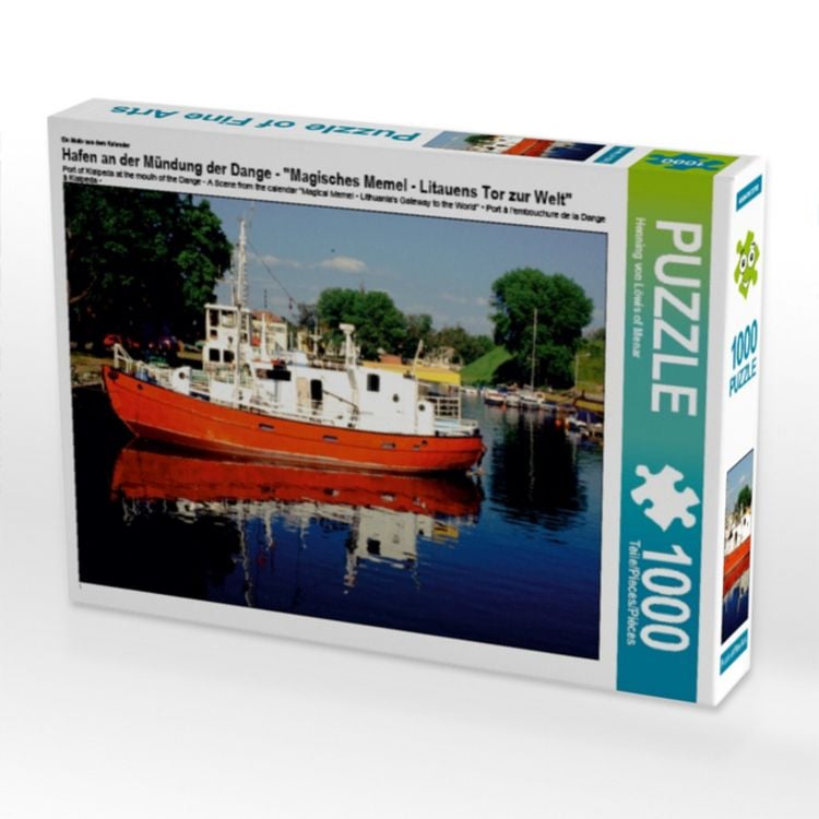 Produktbild: Hafen an der M&uuml;ndung der Dange - Ein Motiv aus dem Kalender "Magisches Memel - Litauens Tor zur Welt" (Puzzle)