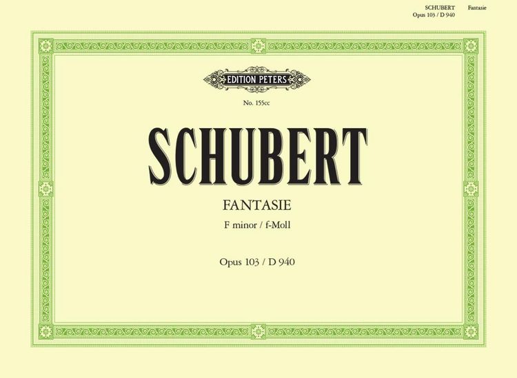 Produktbild: Fantasia in F minor Op. 103 (D940) for Piano Duet