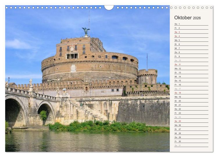 Produktbild: Rom - Die Ewige Stadt (Wandkalender 2026 DIN A3 quer), CALVENDO Monatskalender