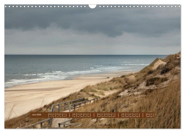 Produktbild: Ein Tag am Meer - Impressionen von der Insel Sylt (Wandkalender 2026 DIN A3 quer), CALVENDO Monatskalender
