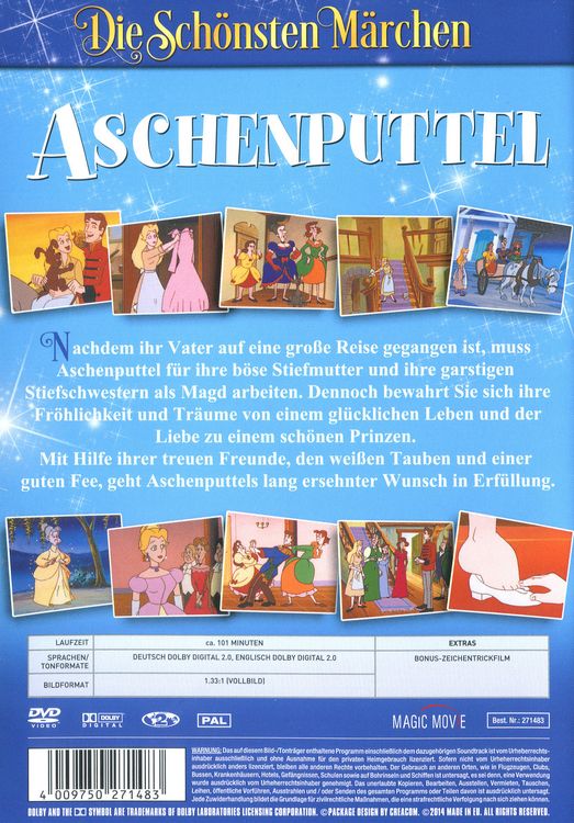Produktbild: Aschenputtel - Die sch&ouml;nsten M&auml;rchen