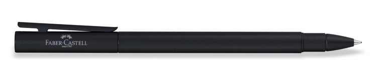 Produktbild: Faber-Castell Tintenroller Neo Slim Metall Schwarz, schwarz