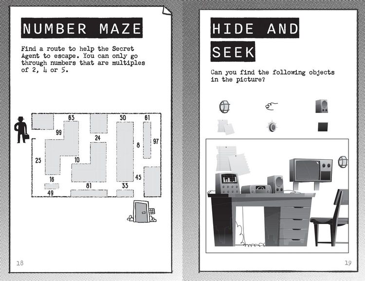 Produktbild: SPY AGENCY PUZZLE BK HIDDEN PB