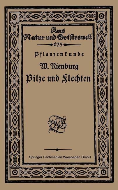 Produktbild: Pflanzenkunde Pilze und Flechten