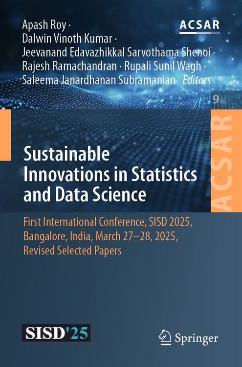 Produktbild: Sustainable Innovations in Statistics and Data Science