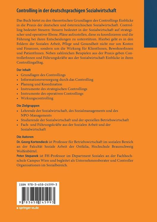 Produktbild: Controlling in der deutschsprachigen Sozialwirtschaft
