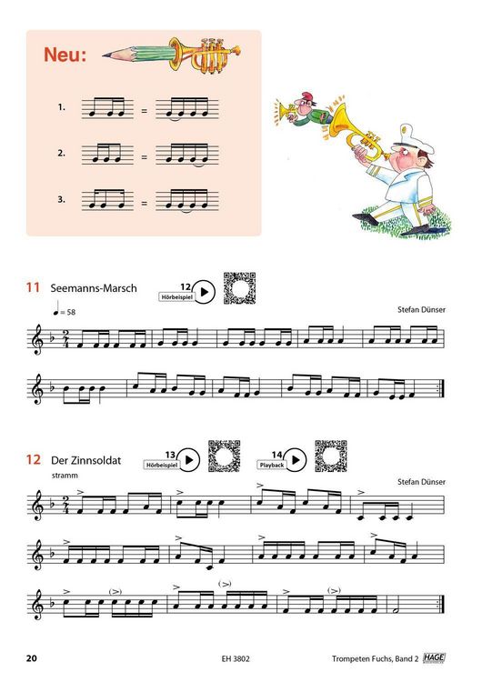 Produktbild: Trompeten Fuchs Band 2