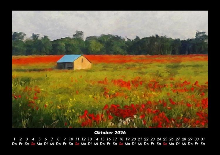 Produktbild: Blumentr&auml;ume 2026 Fotokalender DIN A3