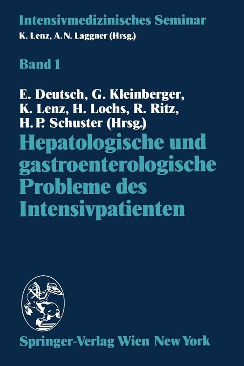 Produktbild: Hepatologische und gastroenterologische Probleme des Intensivpatienten