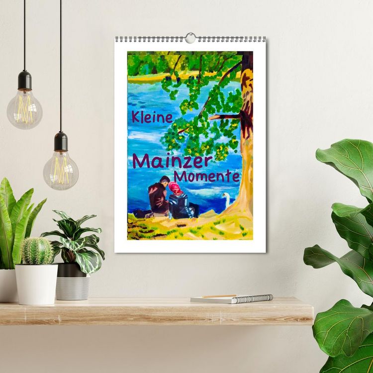 Produktbild: Kleine Mainzer Momente (Wandkalender 2026 DIN A3 hoch), CALVENDO Monatskalender