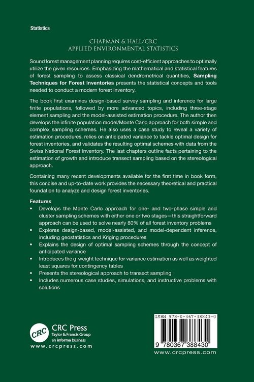 Produktbild: Sampling Techniques for Forest Inventories