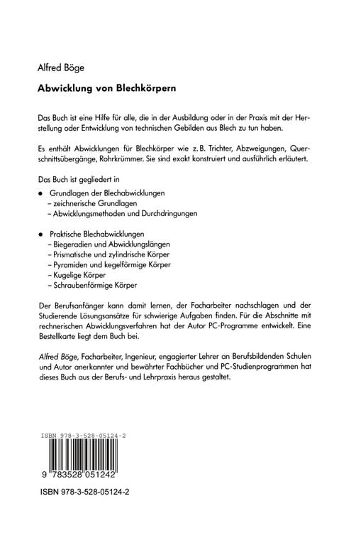 Produktbild: Abwicklung von Blechk&ouml;rpern
