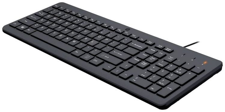 Produktbild: HP 150 Kabelgebunden Tastatur Deutsch, QWERTZ Schwarz