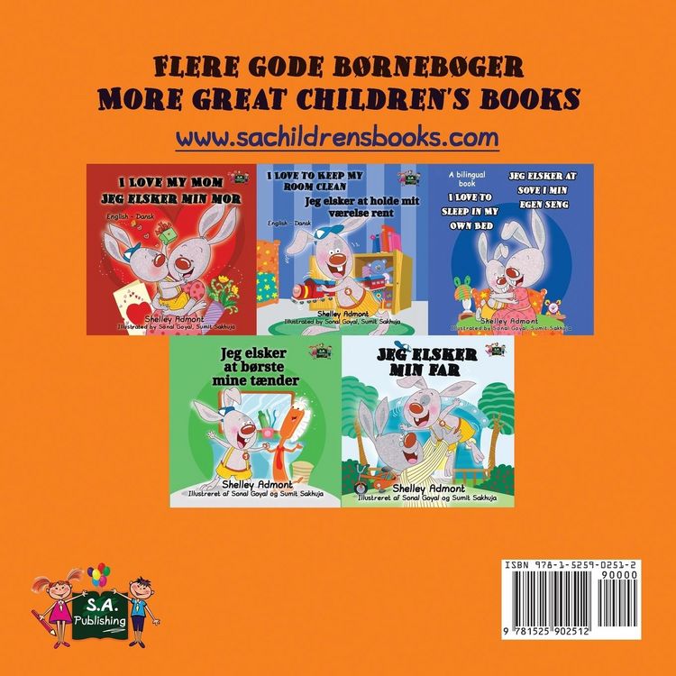 Produktbild: Jeg elsker at dele- I Love to Share