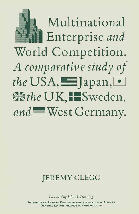 Produktbild: Multinational Enterprise and World Competition