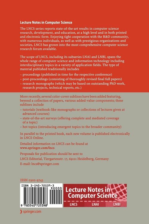 Produktbild: Advances in Cryptology &ndash; EUROCRYPT 2007