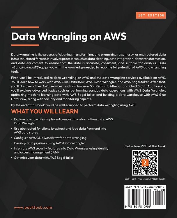 Produktbild: Data Wrangling on AWS