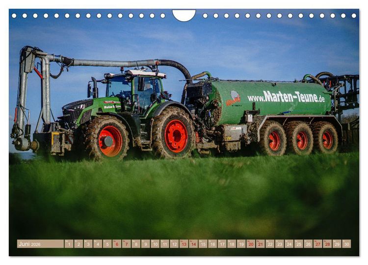 Produktbild: Moderne Landtechnik (Wandkalender 2026 DIN A4 quer), CALVENDO Monatskalender