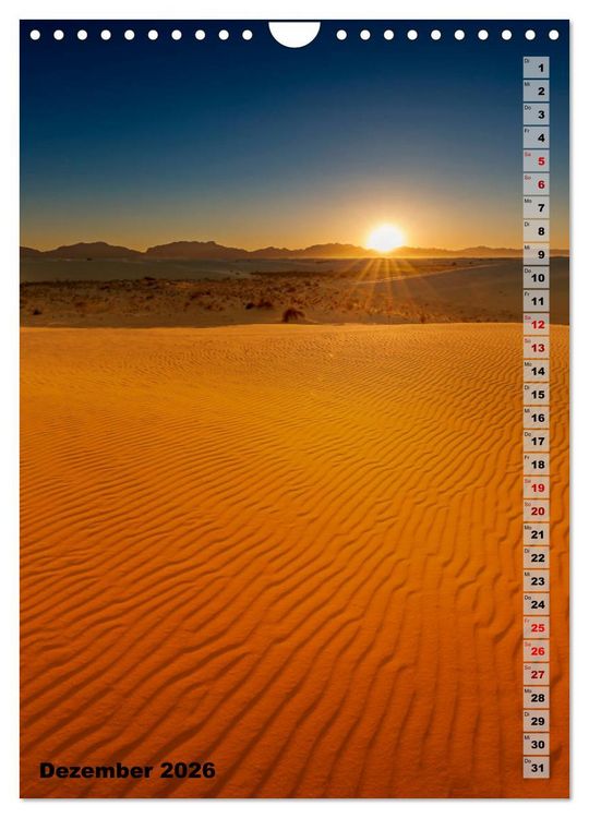 Produktbild: WHITE SANDS NATIONAL MONUMENT W&uuml;stenimpressionen (Wandkalender 2026 DIN A4 hoch), CALVENDO Monatskalender