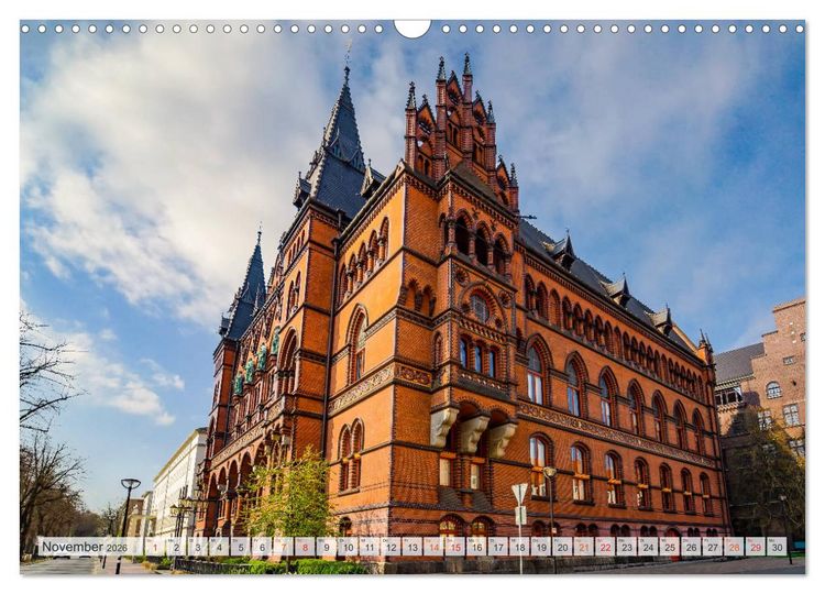 Produktbild: Rostock Impressionen (Wandkalender 2026 DIN A3 quer), CALVENDO Monatskalender