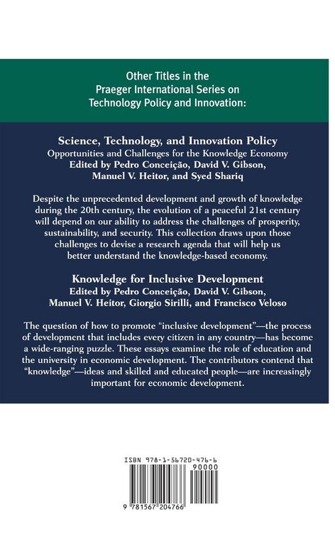 Produktbild: Systems and Policies for the Global Learning Economy