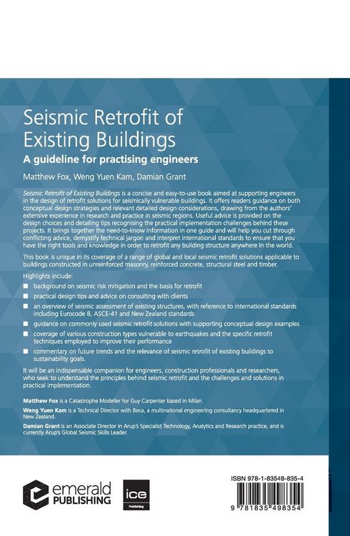 Produktbild: Seismic Retrofit of Existing Buildings