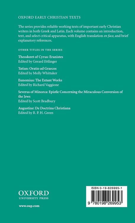 Produktbild: de Bono Coniugali, de Sancta Virginitate
