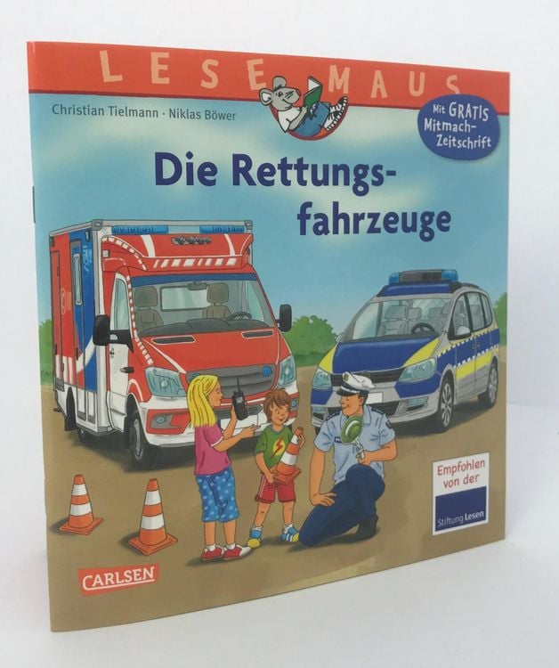 Produktbild: LESEMAUS 158: Die Rettungsfahrzeuge