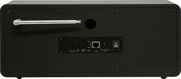Produktbild: Imperial DABMAN i200CD Internet Tischradio DAB+, UKW, Internet Bluetooth&reg;, DLNA, WLAN, AUX, Internetradio DLNA-f&auml;hig Schwarz