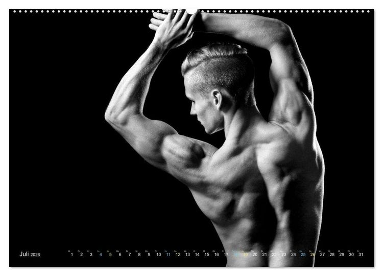 Produktbild: M&auml;nner... backview (Wandkalender 2026 DIN A2 quer), CALVENDO Monatskalender