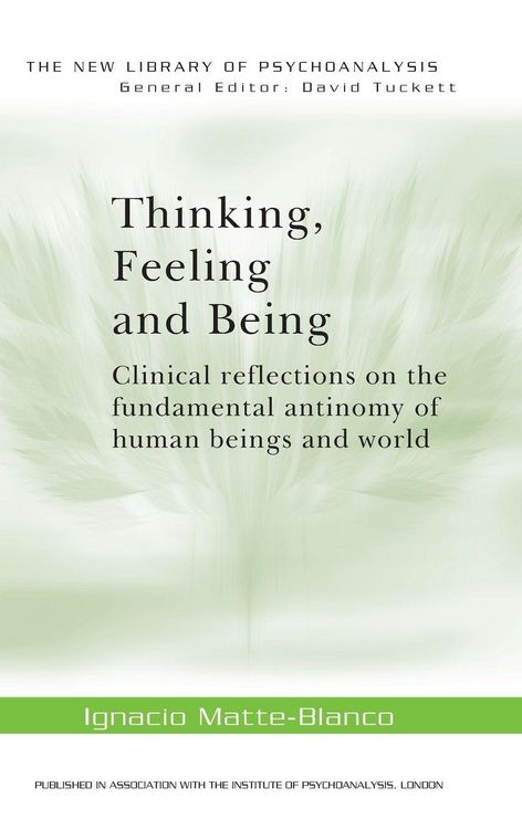 Produktbild: Thinking, Feeling, and Being