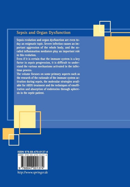 Produktbild: Sepsis and Organ Dysfunction