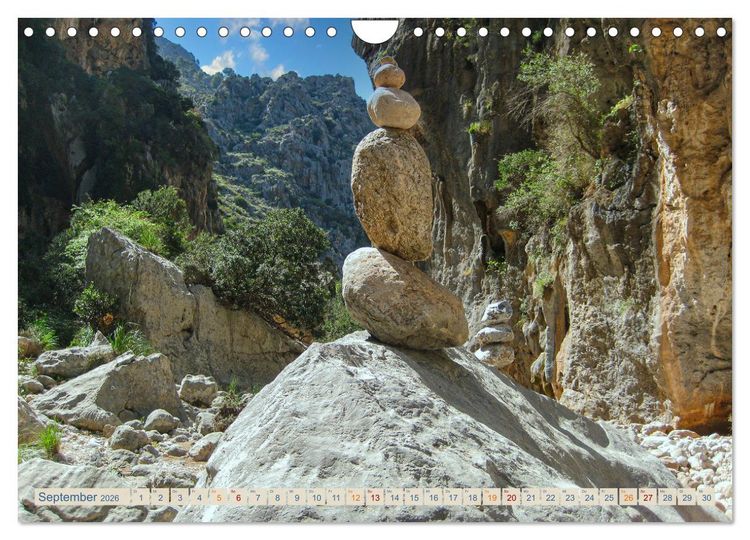 Produktbild: Tramuntana Trekking - Wandern auf Mallorca (Wandkalender 2026 DIN A4 quer), CALVENDO Monatskalender